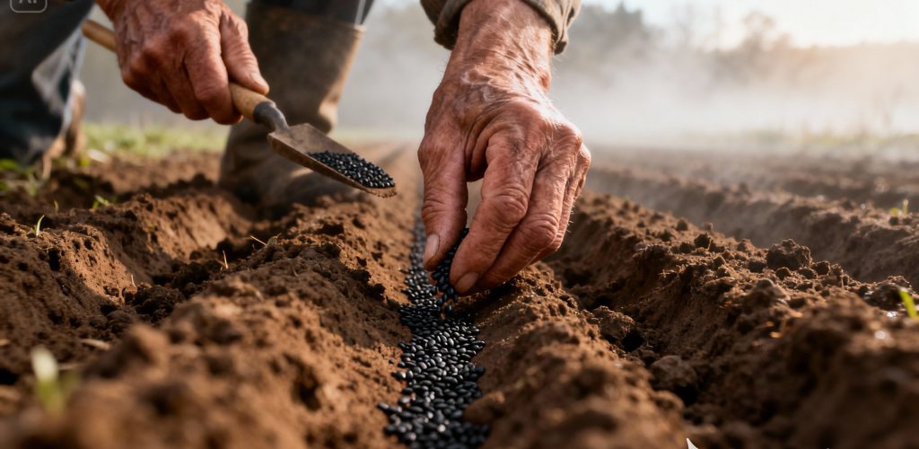 آموزش کاشت بذر پیاز به زبان ساده برای کشاورزان مبتدی