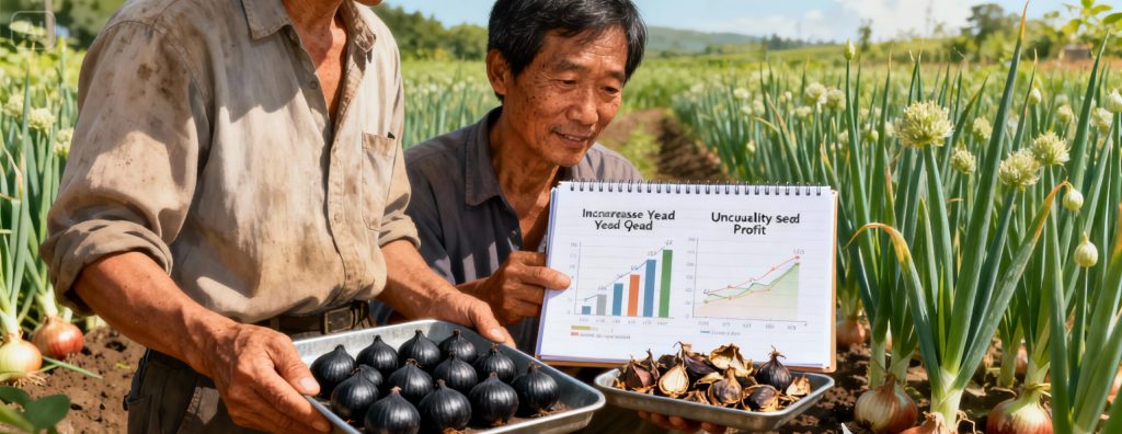 چگونه بذر پیاز اصل را از تقلبی تشخیص دهیم؟ (2)