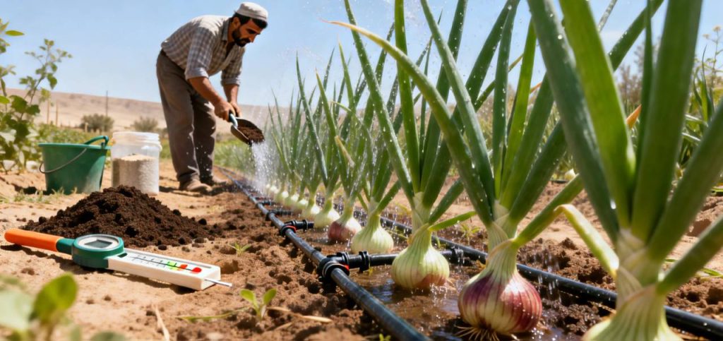 راهنمای انتخاب بذر پیاز با کیفیت برای زمین‌های جهرم