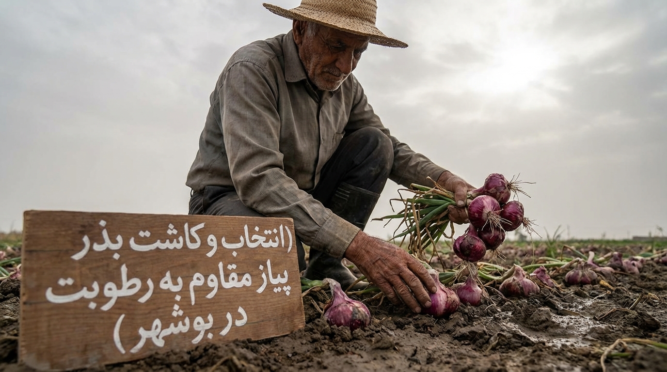۵ نکته حیاتی در انتخاب بذر پیاز مناسب بوشهر برای مناطق مرطوب