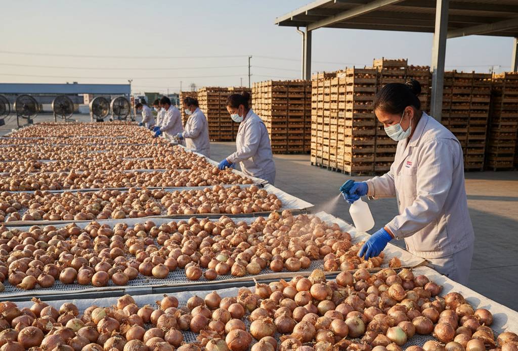 راه‌های علمی و عملی افزایش ماندگاری پیاز در انبار