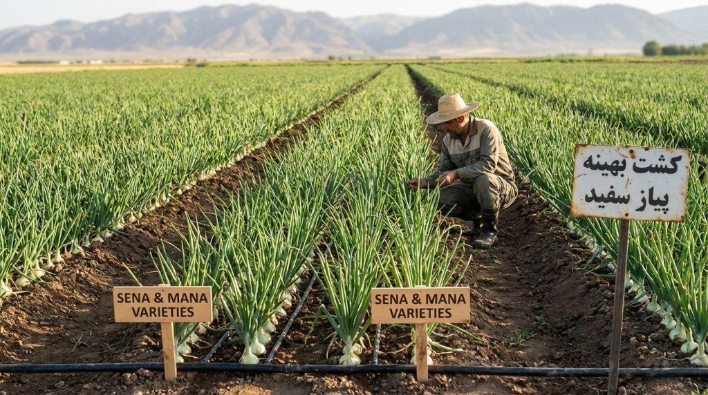 مقایسه بذر پیاز سفید سنا و مانا: کدام گزینه بهتر است؟