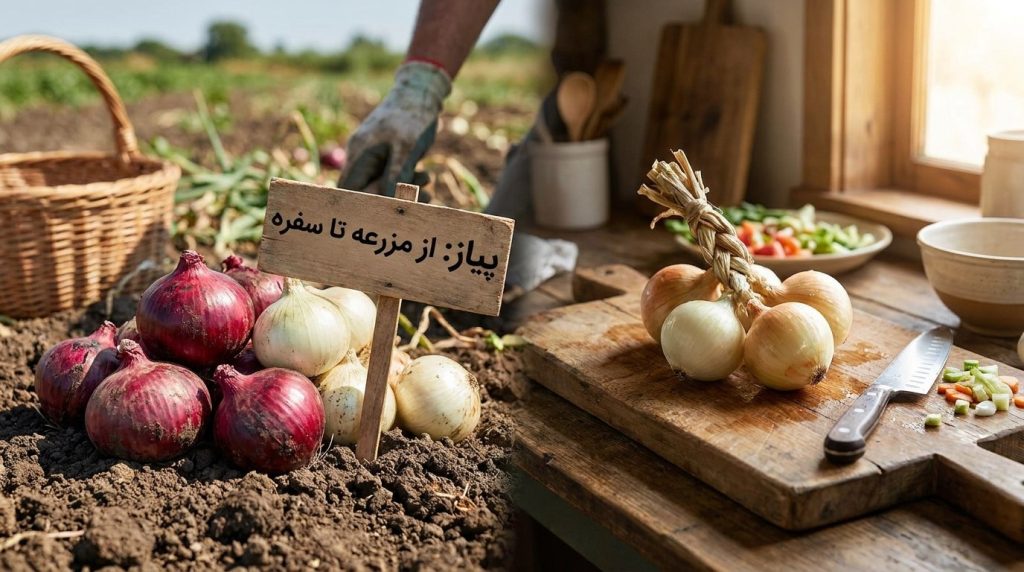 مقایسه پیاز سفید و قرمز: کدام سالم‌تر و پرخاصیت‌تر است؟