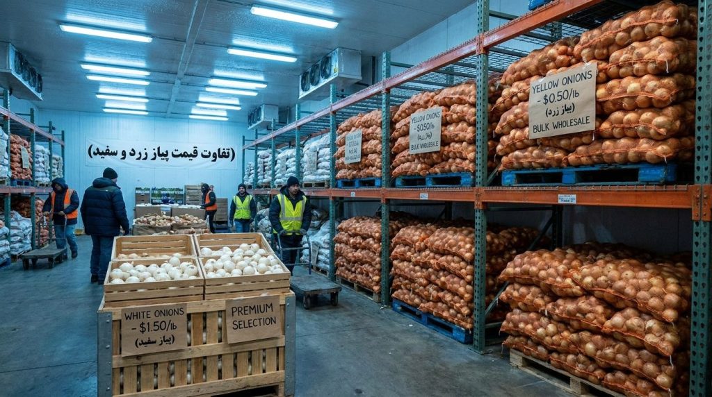 پیاز سفید در برابر پیاز زرد؛ کدام اقتصادی‌تر و پرمصرف‌تر است؟