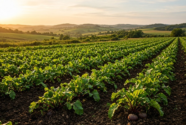 مقایسه کاشت پیاز، لبو و لوبیا سبز: کدام برای کشاورز کوچک سودآورتر است؟ 2 beet land