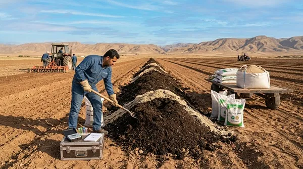 مشکلات رایج کاشت بذر پیاز و راهحل عملی آنها 2 اصلاح خاک و تغذیه مناسب برای بذر پیاز
