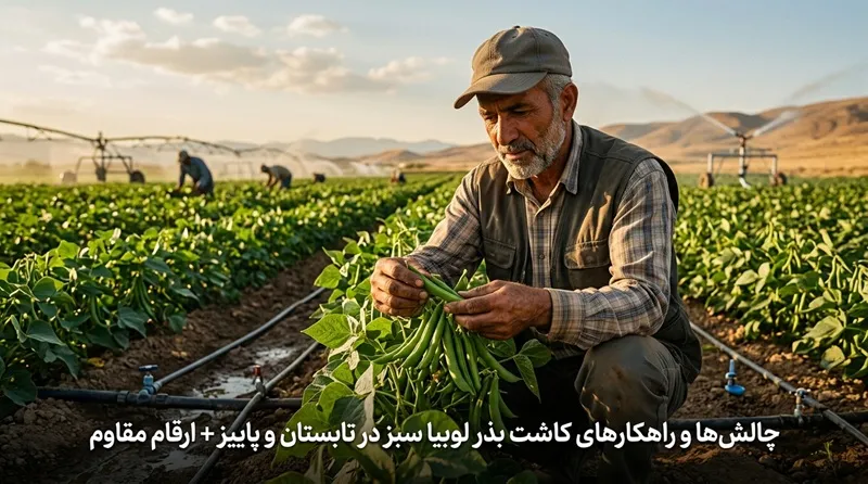 چالشها و راهکارهای کاشت بذر لوبیا سبز در تابستان و پاییز + ارقام مقاوم 4 چالشها و راهکارهای کاشت بذر لوبیا سبز در تابستان و پاییز + ارقام مقاوم